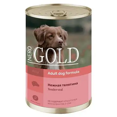Nero Gold консервы консервы для собак "Нежная телятина"