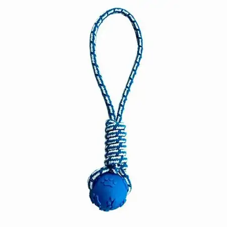 Купить homepet tpr игрушка для собак мяч на веревке
