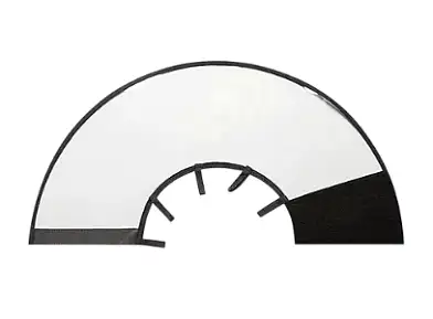Homepet Vet Воротник пластиковый для кошек и собак на липучке